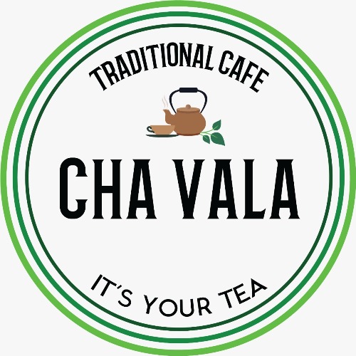 Traditional Cafe Cha Vala With Tag Line It’s Your Tea Device mark 6203432 Trademark