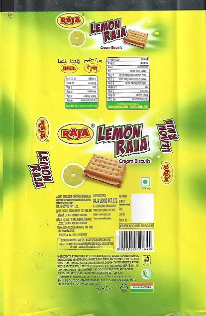 Raja Lemon Raja Device mark 6214126 Trademark