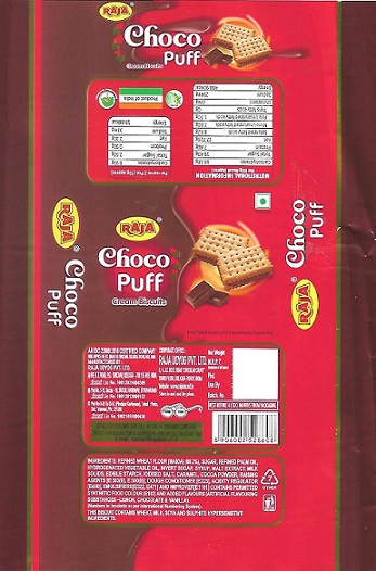 Raja Choco Puff Device mark 6214129 Trademark