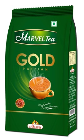 Marvel Tea Gold Pattian Device mark 6226314 Trademark
