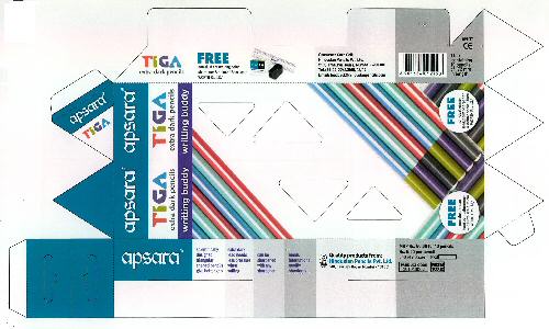Apsara Tiga Extra Dark Pencils Device mark 2309725 Trademark
