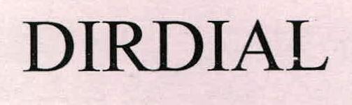 Dirdial Device mark 2208389 Trademark