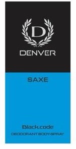 Denver Black Code Saxe Device mark 6226588 Trademark