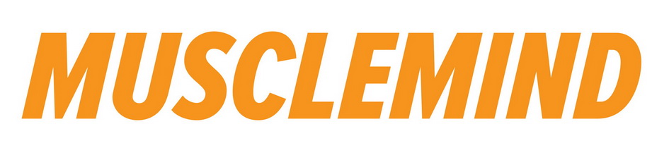Musclemind Written In Orange Italic Font On White Background Device mark 6230306 Trademark