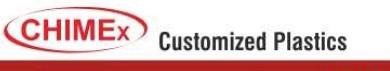 Chimex Customized Plastics Device mark 6231745 Trademark