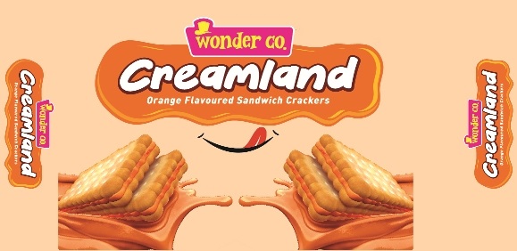 Wonder Co. Creamland Orange Device mark 6234105 Trademark