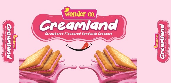 Wonder Co. Creamland Strawberry Device mark 6234104 Trademark