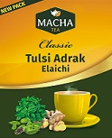 Device As Per Label With Word Macha Tea Classic Tulsi Adrak Elaichi Device mark 6240522 Trademark