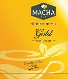 Device As Per Label With Word Macha Tea Gold Device mark 6240520 Trademark