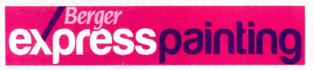 Berger Express Painting (label) Device mark 2714048 Trademark