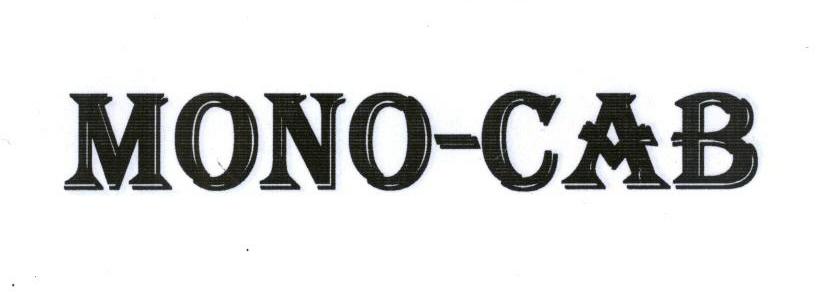 Mono- Cab With Device Device mark 2123373 Trademark
