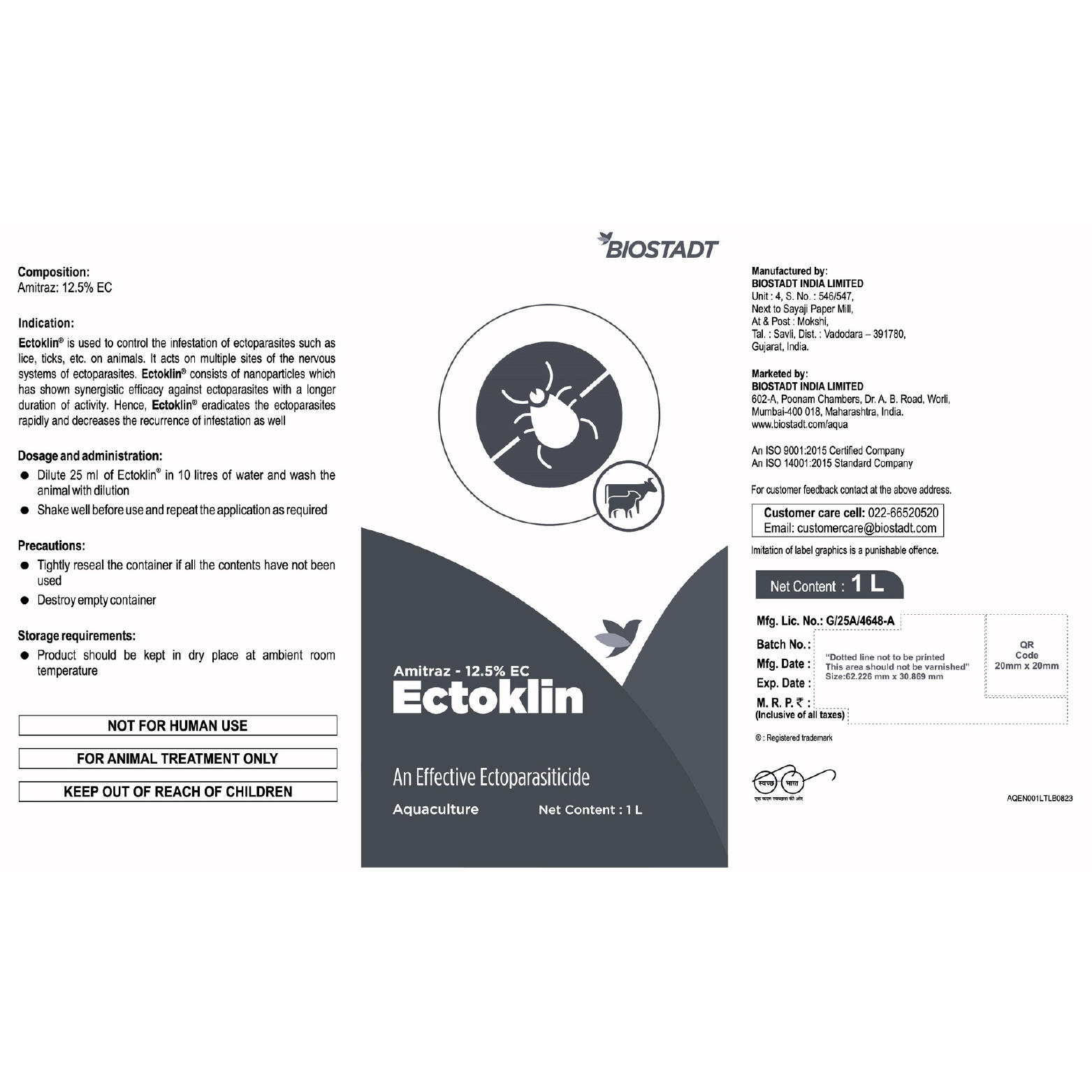 Ectoklin (label) Device mark 6264971 Trademark