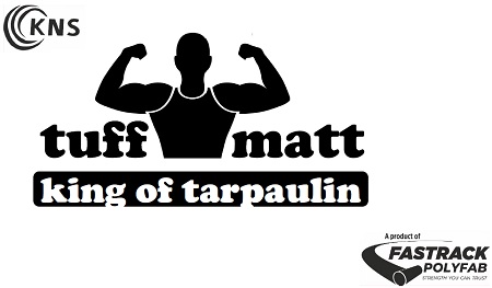 Kns Tuff Matt King Of Tarpaulin(a Product Of Fastrack Polyfab Strength You Can Trust) Device mark 6267388 Trademark
