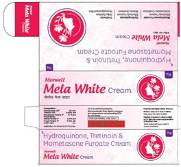 Morwell Mela White With Device Device mark 6265454 Trademark
