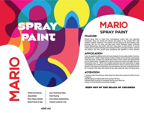 Mario Spray Paint Device mark 6266259 Trademark
