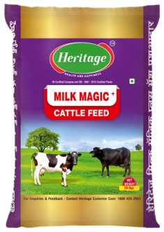 Heritage "milk Magic+ Cattle Feed" Device mark 6267941 Trademark