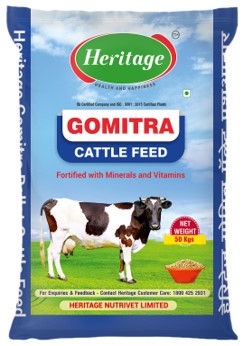 Heritage "gomitra Cattle Feed" Device mark 6267942 Trademark