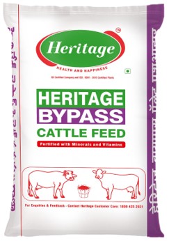 Heritage "heritage Bypass Cattle Feed" Device mark 6267944 Trademark