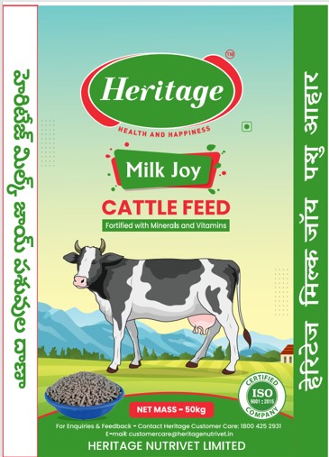 Heritage "milk Joy Cattle Feed" Device mark 6267945 Trademark