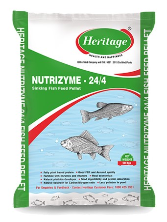 Heritage "nutrizyme - 24/4" Device mark 6267980 Trademark
