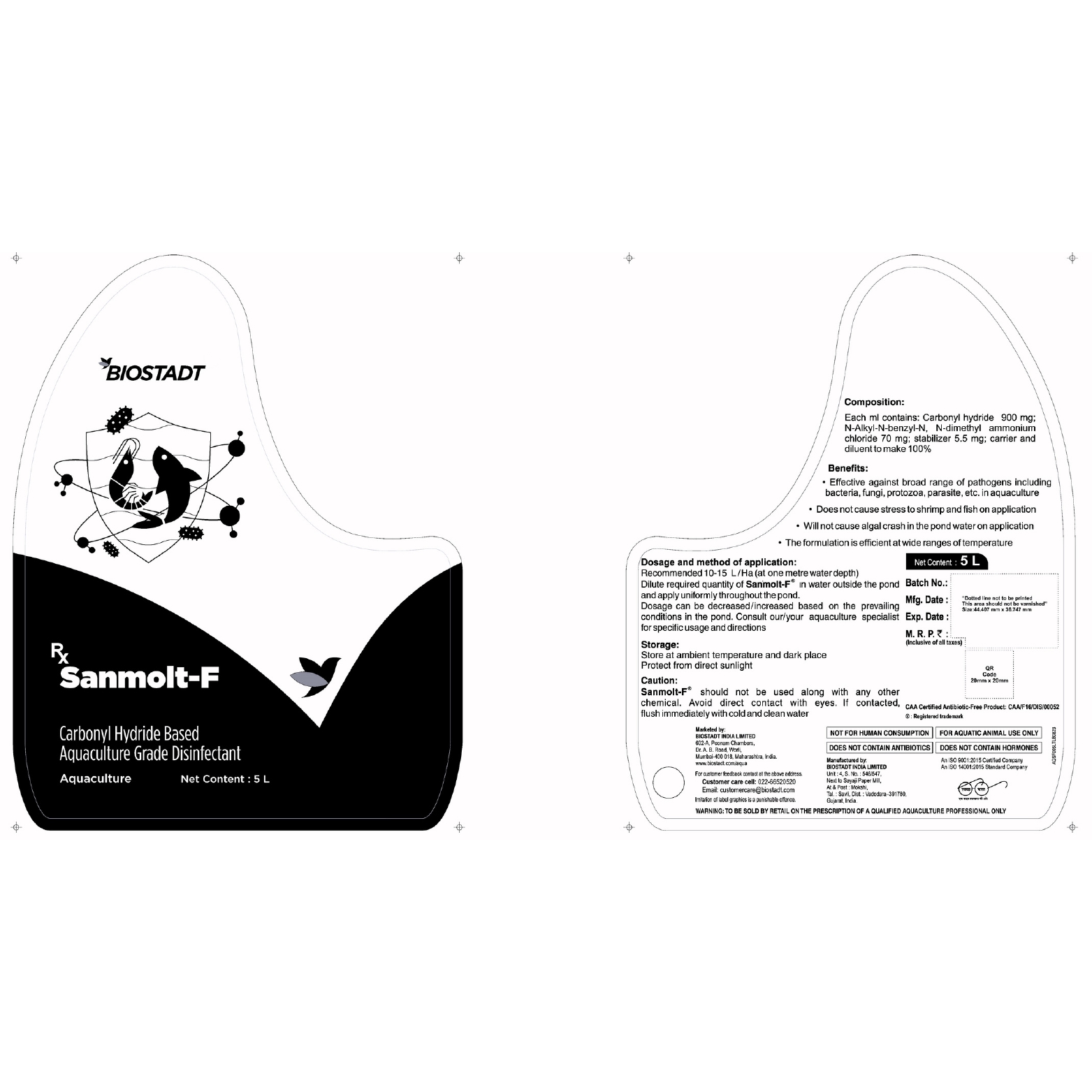 Sanmolt-f (label) Device mark 6269678 Trademark