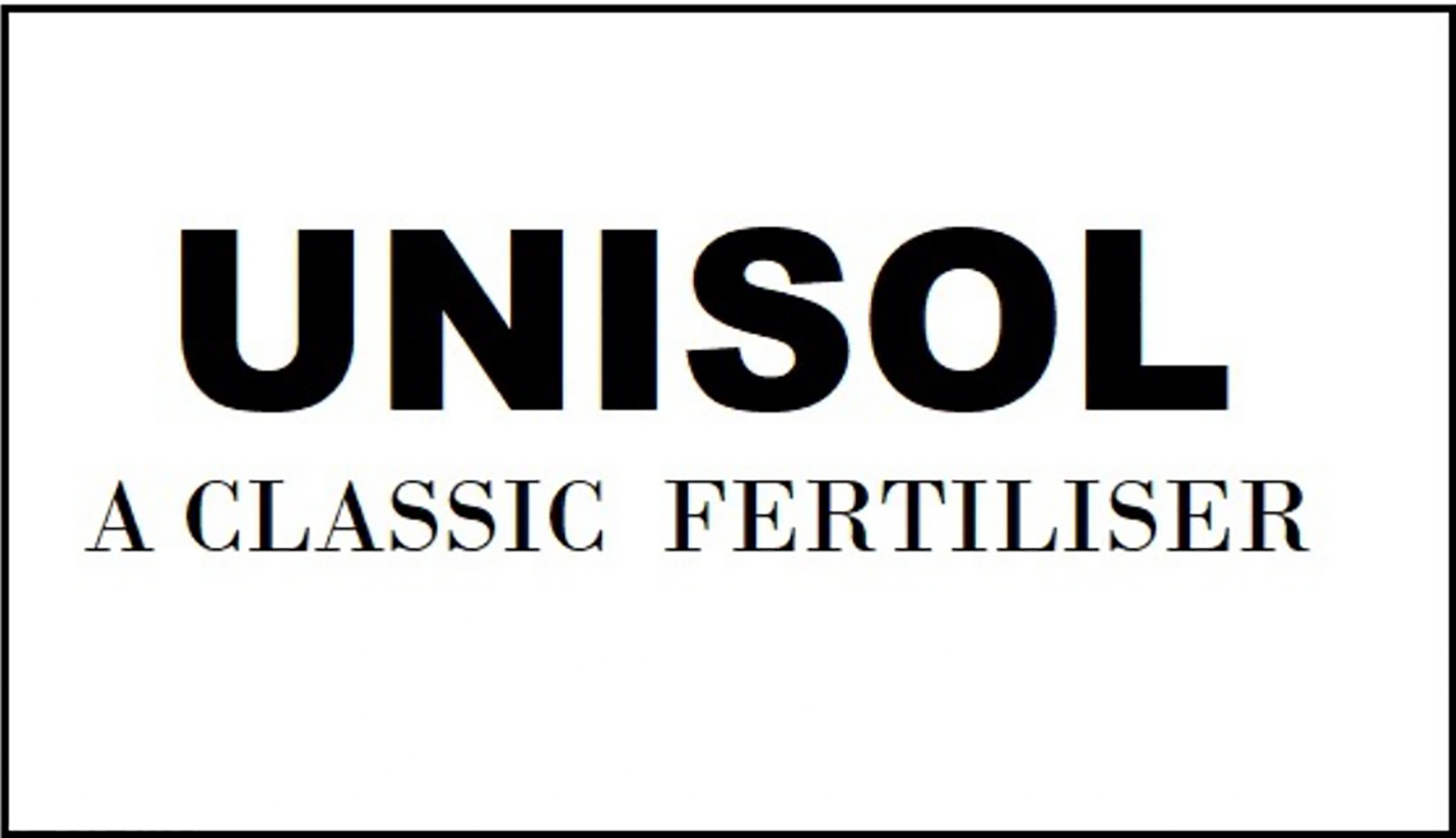 Unisol – A Classic Fertiliser Device mark 6272395 Trademark