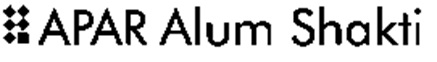 Apar Alum Shakti With Logo Device mark 6280915 Trademark