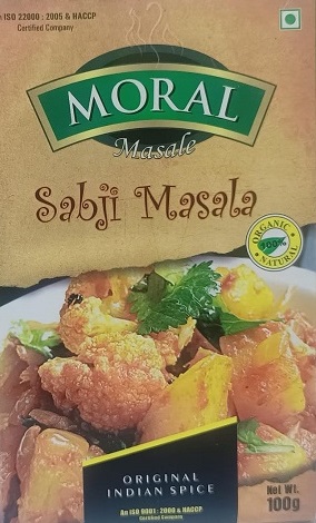 Moral Masale Sabji Masala Device mark 6283504 Trademark