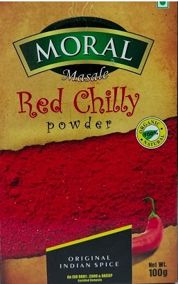 Moral Masale Red Chilly Powder Device mark 6283506 Trademark