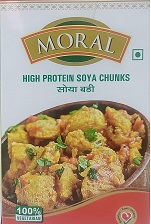 Moral High Protein Soya Chunks Device mark 6283508 Trademark
