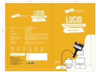 Lucid Premium Acrylic Distemper Device mark 6284414 Trademark