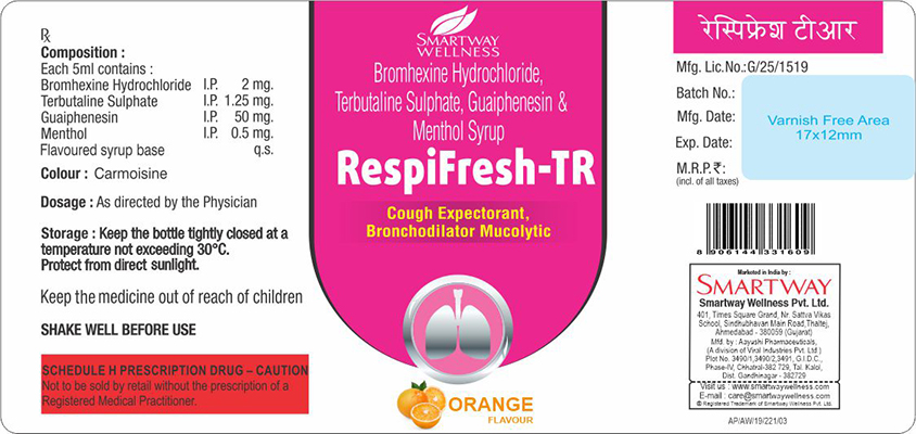 Respifresh-tr Device mark 6284960 Trademark