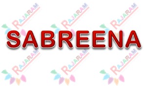 Sabreena With Device Device mark 6286433 Trademark
