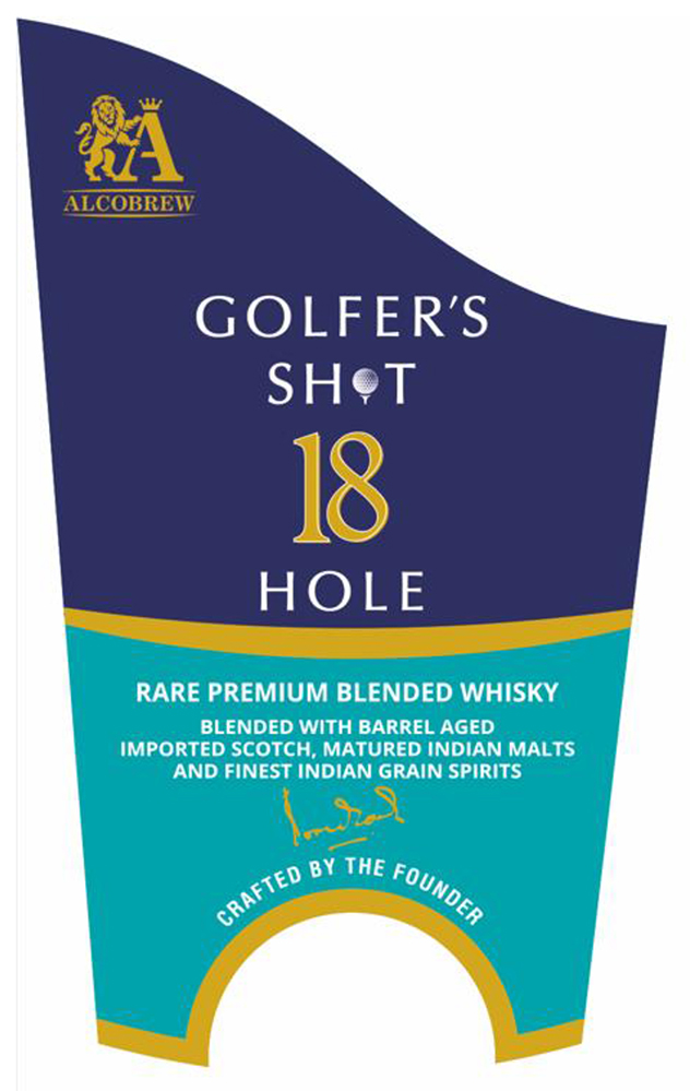 Golfer’s Shot 18 Hole Rare Premium Blended Whisky Device mark 6289273 Trademark