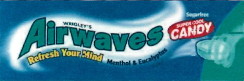 Wrigely Airwaves (device) Device mark 2307916 Trademark