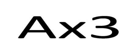 Ax3 (label) Device mark 2412169 Trademark