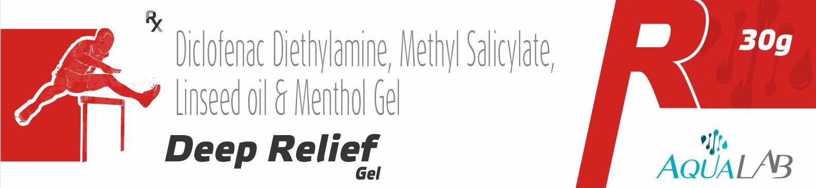 Aqualab Deep Relief Gel Device mark 6295378 Trademark