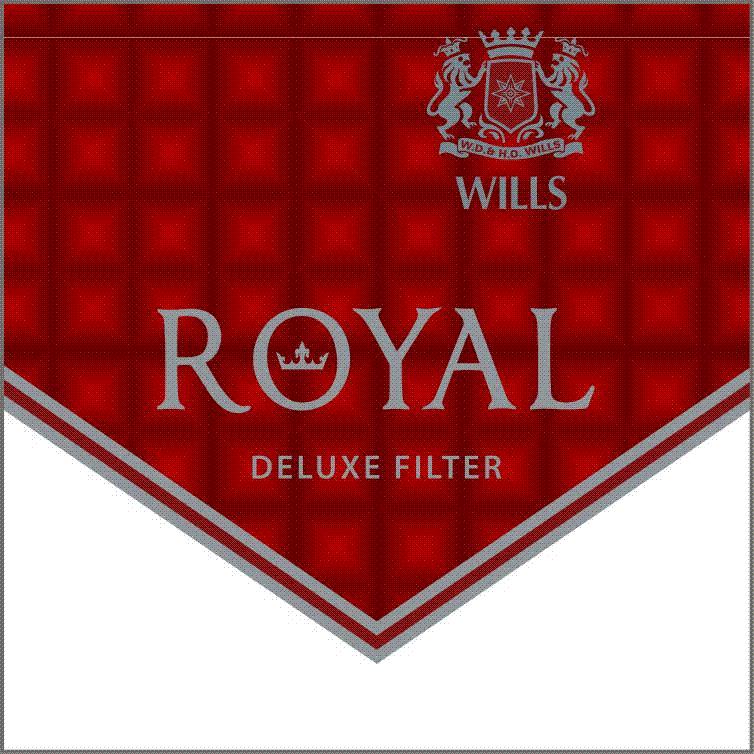 Royal Deluxe Filter (red) Device mark 2373013 Trademark