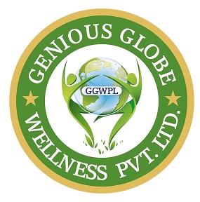 Genious Globe Wellness Pvt. Ltd. (with Device Of Globe And Two Imaginary Figures Holding It, With Ggwpl Written Inside I Device mark 6300034 Trademark