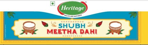 Heritage "shubh Meetha Dahi" Device mark 6298283 Trademark
