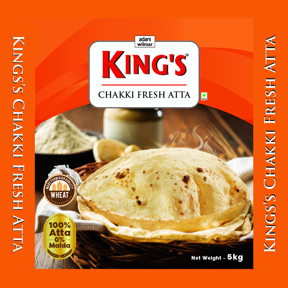 Adani Wilmar King's Chakki Fresh Atta Device mark 6306032 Trademark