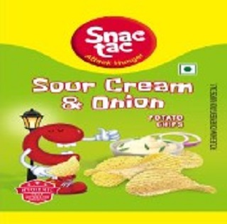 Snactac Sour And Onion Device mark 6306252 Trademark