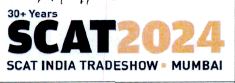 Scat India Tradeshow Mumbai , 2024 Device mark 6316107 Trademark