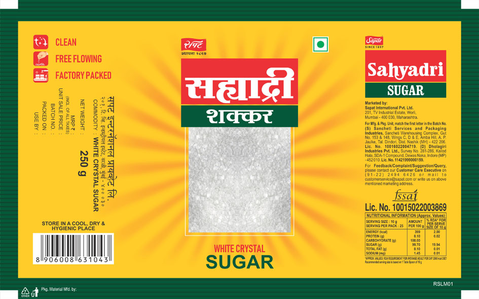 Sahyadri Shakkar Device mark 6324208 Trademark