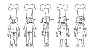Chef Pinnochio (device) Device mark 6326747 Trademark