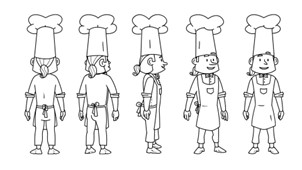 Chef Pinnochio (device) Device mark 6326745 Trademark