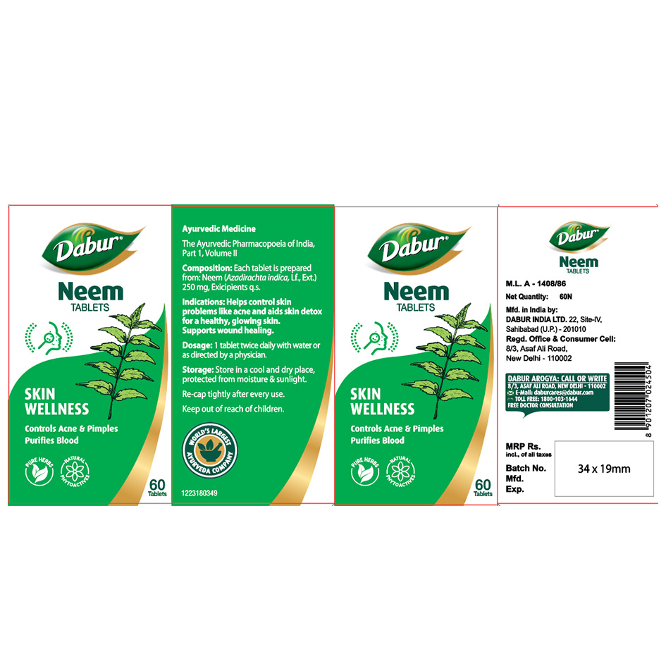 Dabur Pure Herbs Neem Device mark 6337087 Trademark