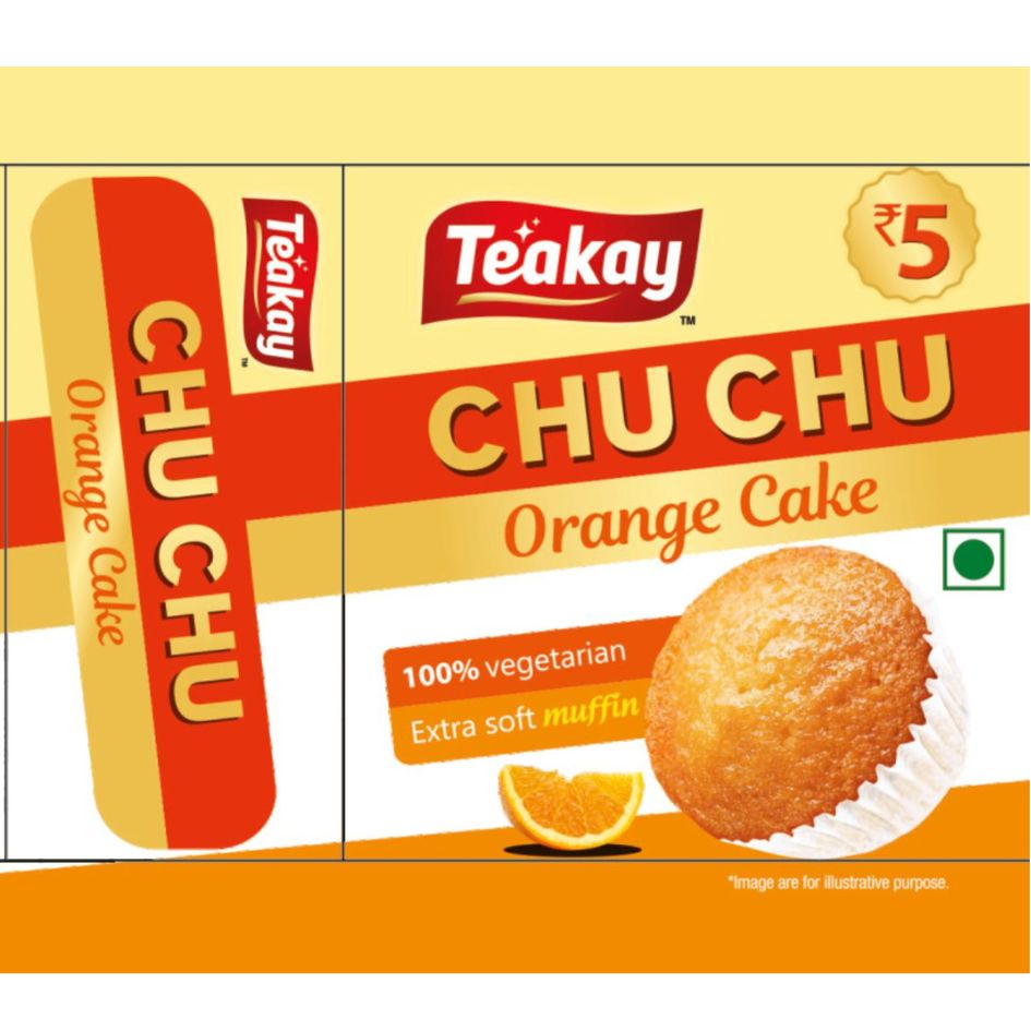 Teakay Chu Chu Orange Cake Device mark 6338709 Trademark
