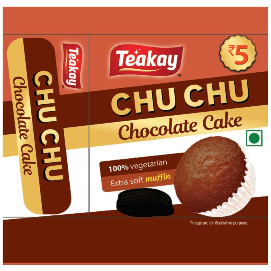 Teakay Chu Chu Chocolate Cake Device mark 6338707 Trademark