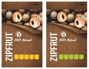 Zipfrut Device mark 6341775 Trademark